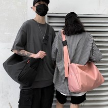 여성 크로스백 기저귀 텀블러 산책 TK-P086 알키모 더플백 운동 신학기 헬스 학생가방 여자가방 스포츠, 색상/핑크