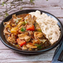 [노을푸드] 안동찜닭 덮밥소스 냉동 즉석식품 190gx1팩 혼술혼밥 간편한 한끼식사, 1개, 190g