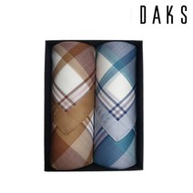 [닥스] 손수건 2매 세트 (D) 166번