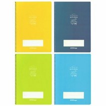 오피스존 1000 프라임 좌철 스프링 노트 유선 연습장, 단품