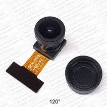 OV2640 21MM 카메라 모듈 ESP32CAM 30 66 120 학위 다음 850nm 야간 24PIN 0.5MM 피치, [20] 21MM-120 Degree
