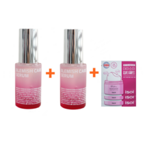 아이소이 불가리안 로즈 블레미쉬 케어 업 세럼 잡티세럼 20ml+20ml (1+1) 대용량 잡티 패드 6매(2매입X3) 증정, 1+1