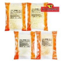 [코다노] 대용량 모짜렐라 치즈 4종 골라담기 | 자연치즈 체다 믹스 엔젤헤어, 코다노 엔젤헤어MC55 2kg