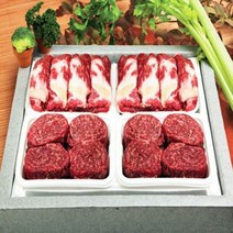 1등급 한우 선물세트 한우실속 7호 혼합선물세트 2kg 등심 불고기, 1세트