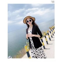 여성용 7부 소매 여름 린넨 자켓[801]