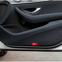 BMW 악세사리 자동차 도어 안티 킥 패드 필름 카본 스티커 벤츠 E 클래스 W213 20