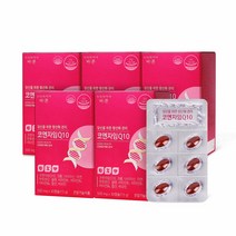 건강한약속 바른 코엔자임Q10 코큐텐, 500mgx30캡슐, 5박스