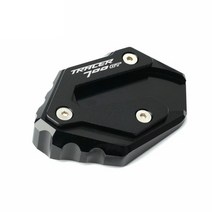 [해외]Yamaha Tracer 700 GT 2015-2020 Tracer 7 GT 2021 Tracer700GT 오토바이 부품 킥스탠드 풋 사이드 스탠드 확장 패드, tracer700gt 블랙