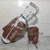 방수골프백 연습장용품 미니숄더백 폴백 스몰볼백 하프백 캐디백 스탠드백 골프연습장백 집앞골프백 초경량골프백 세리머니클럽 골프왕, 브라운 스탠드