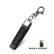 리모컨 찾기 KEBIDU 433MHZ 제어 복사기 복제 코드 자동차 키 차고 게이트 도어 오프너, 01 ABCD Button