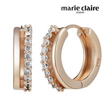 마리끌레르 비앙카 귀걸이 14K Gold Pin MCER0061