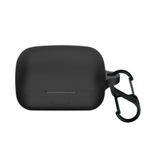 소니 LINKBUDS전용 컬러 슬림핏 케이스 + 키링 WF-L900, BLACK