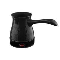 미니커피머신 카페커피머신 업소용커피머신OXPHIC-전기 600W 터키 커피 메이커 500ML 머신 차 보일러 포트, 01 Black_01 EU