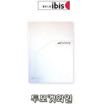 아이비스 투포켓화일 투명/도큐먼트화일/파일