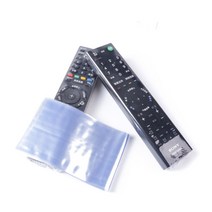 리모컨 찾기 투명 열 수축 필름 가방 TV/에어컨 제어 커버 가정용 방진 보호 케이스 50 개, 02 50pcs 8x25cm