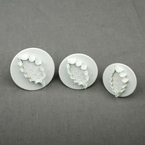 신일홈베이킹 포인세티아 쿠키컷터 3종