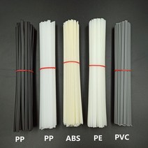 용접봉 5/10/20PCS 플라스틱 ABS/PP/PVC/PE 용접 용접기 총 범퍼 수리 공급 20cm에 대 한 5x2mm 스틱, [02] 20pcs, [02] PE