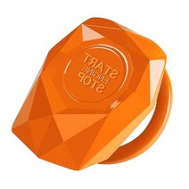 자동차원격시동 스마트 버튼 원격시동유니버설 자동 자동차 엔진 시작 정지 푸시 버튼 스위치 보호 커버 트림 배지 자동차 인테리어 제품 자동차 액세서리, 주황색