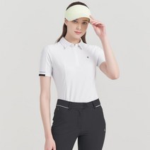 [클리브랜드골프] 메쉬PQ 3색 스트라이프 카라넥 여성 반팔 골프티셔츠골프웨어_CGWTS32626