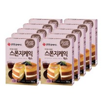 (박스특가/10개입) 큐원 스폰지케익믹스 한박스, 1개