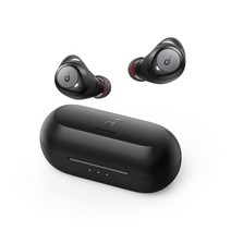 Anker Soundcore Liberty Neo 2 (무선 이어폰 Bluetooth 5.2) [완전 무선 이어폰 무선 충전 대응 IPX7 방수 규격 최대 40 시간 음악 재생 전용 앱 대응 PSE 기술 기준 적합] 블랙
