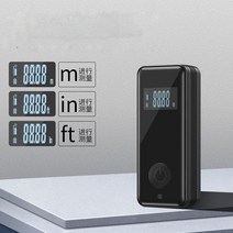 레이저줄자 거리측정기 30M 디지털 레이저 거리 측정기 범위 휴대용 USB 충전 미니 핸드 헬드, 한개옵션0