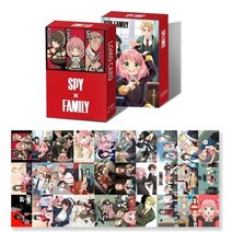아이브포토카드 아이브 포토카드 애니메이션 스파이 가족 카드 문자 엽서 사진 카드 팬 컬렉션 114, 스파이 패밀리