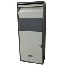 택배보관함 무인 택배함 우편함 단독 주택 택배함, 그레이 75x41x22 콤비네이션 락
