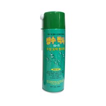 홀스파워 외벽 수성 도막 스프레이방수제 옥상 내벽 보수 550ml, 녹색
