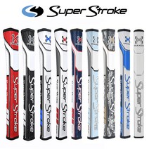 [카네정품] 슈퍼스트로크 Traxion Pistol GT 트랙션 피스톨 지티 골프 퍼터 그립, Black/Red/White, GT TOUR