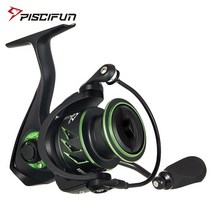 북미스티즈 낚시릴 베이트릴 다이와 스티즈 기어 튜닝 베어링 piscifun viper x 스피닝 4-15kg 최대 드래그 5.2:16.2:1 고속 10+1bb 부드럽고 빠른, 4000 시리즈, 협력사