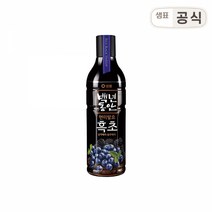[샘표] 백년동안 흑초 블랙블루베리 900ml 1병, 1개입