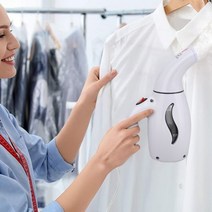 강력스팀다리미 옷가게스팀다리미 가정용 여행용 소형 수직 증기 발생기 휴대용 핸드헬드 전기 스팀 다리미390339 L6, 화이트-180ML-NEW390339 L6, 에게