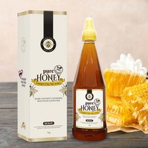 [해외] 목청꿀 천연꿀 BERNE 태국 치앙마이 자연산 꿀 Pure Honey 1kg 2병, 2개