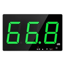 벽걸이 소음 측정기 공사장 데시벨 소음계 전광판 디지털 테스터 작업, 04.SW-526A