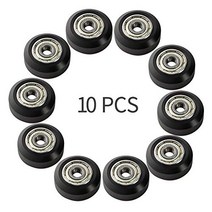 3D Printer 10 PCS POM Big Plastic Pulley Wheel Linear Bearing Pulley Passive Round Wheel Roller for, 1