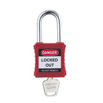 로토코리아 LOTO 안전열쇠 LK-G01 RED(개별키) 잠금장치 LOCKOUT, 1개, 레드