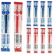 제브라 리필심 JF-0.3 JF-0.4 JF-0.5 10개 FOR 사라사 클립 그랜드, JF0.4 블루+레드