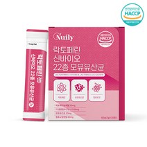 락토페린 모유유산균 락토바실러스 가세리, 60g, 6개