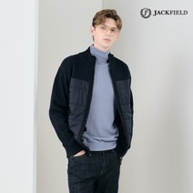 셀레비오 잭필드 패딩 기모 니트패키지 네이비