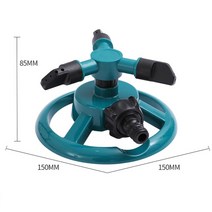 농업용 스프링쿨러 360 도 자동 정원 스프링클러 급수 잔디 회전 물, 01 picture color