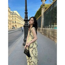 나트랑 코타키나발루 원피스 베트남 하와이 해외 여행 룩 캉캉 롱 꽃무늬 민소매 스커트