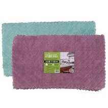 초극세사 벨벳 행주 10매입 (대-약30x50cm) 투톤 양면_ 995008EA