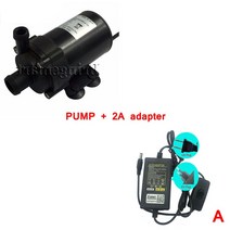 순환 모터 가압 엔진 Bringmart-태양열 브러시리스 미니 800엘 H 1000엘 DC 12V 24V 물 워터 펌프 5m 7.5m 잠수정, [05] 660A n 적응er, [01] 12V 800L, [01] 미국
