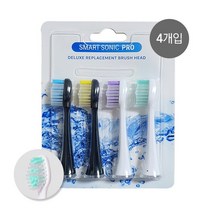 스마트소닉 프로 음파칫솔 RLT211/RLT231 전용 칫솔모/리필모 [일반형/미세모/슬림헤드], 일반형