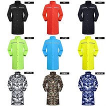 방수 롱코트 배달 판초우의 남여공용 방풍 우비 비옷 코트형우비 파는곳 퀵서비스 자전거비옷 산업용