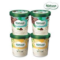 나뚜루 파인트 474m 4개 아이스크림, 474ml, 27.민트초코*2개+바닐라*2개