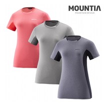 [마운티아] 여성 노빅 라운드 반팔티셔츠*8-1MQTSM7501