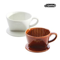 도자기 드리퍼 1-2인용 3-4인용 핸드드립 드립퍼, 3-4인용드리퍼 화이트