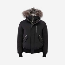 맥카지 딕슨 투인원 노르딕 테크 다운 봄버 실버 폭스 퍼 블랙 실버 Mackage Dixon 2-In-1 Nordic Tech Down Bomber with Silver Fox F